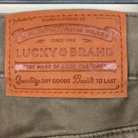 Lucky Brand 121 Slim Straight Men's Brown Pants Sz 29/30 - Picture 9 of 9